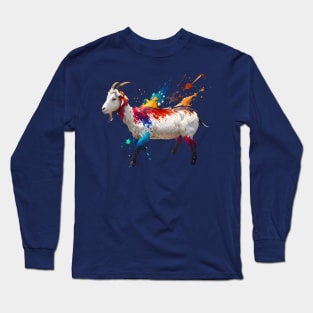 Capricorn Goat Long Sleeve T-Shirt